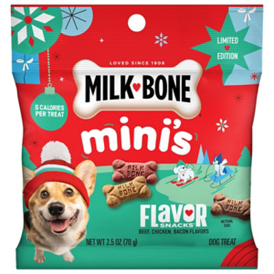 Milk-bone Flavor Snacks Mini Biscuit Holiday Bag 2.5oz - 2.5 OZ - Image 2