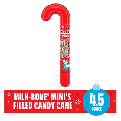 Milk-bone Holiday Minis Candy Cane 4.5oz - 4.5 OZ - Image 1