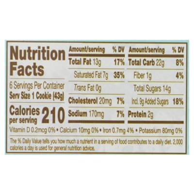 Ethels Brown Butter Chocolate Chip Cookies - 9 OZ - Image 3