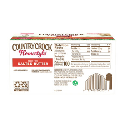 Country Crock Homestyle Dairy Free Butter Salted Sticks, 16 Oz, 4 Count - 16 OZ - Image 7