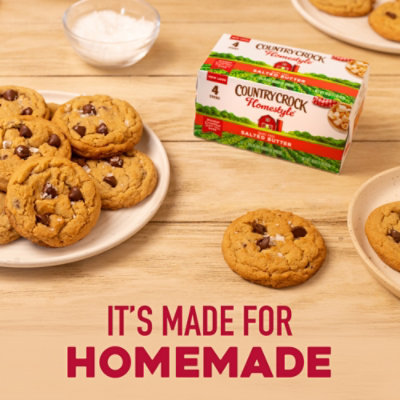 Country Crock Homestyle Dairy Free Butter Salted Sticks, 16 Oz, 4 Count - 16 OZ - Image 3