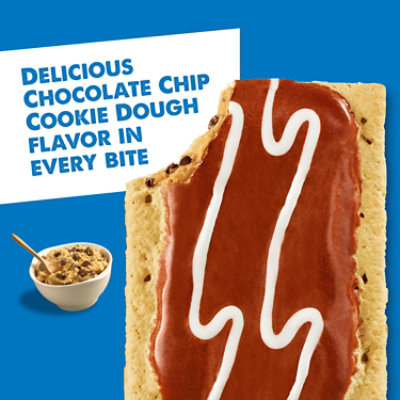 Pop Tarts Chocolate Chip Cookie Dough Toaster Pastry - 13.5 OZ - Image 4