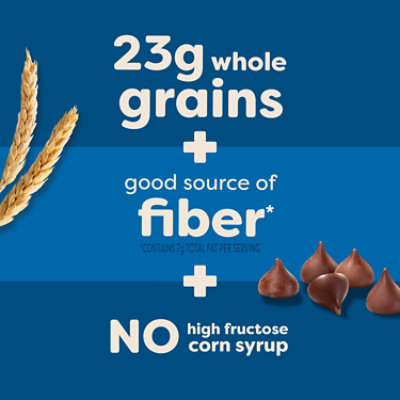 Kelloggs Nutri Grain Crunchy Chocolate Chip Chia 5ct - 7 OZ - Image 2