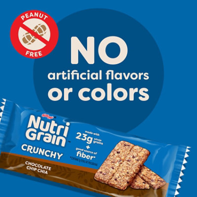 Kelloggs Nutri Grain Crunchy Chocolate Chip Chia 5ct - 7 OZ - Image 3