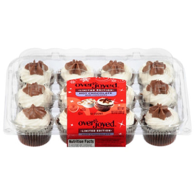 Overjoyed Mini Hot Chocolate Cupcakes - 10.5 OZ - Image 1