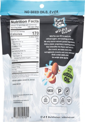 Wild Fox Almonds Lightly Salted 10oz - 10 OZ - Image 5