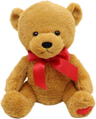 Signature Select 11.5in Tinsel Teddy Brown - Each - Image 1