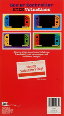 Mello Smello Etch Valentines Game Controller Ages 3+ Etch Kit - 16 Count - Image 3