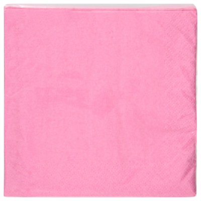 Sensation Bev Napkin Candy Pink - 40 CT - Image 1