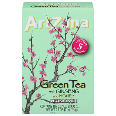 Arizona Green Tea Powder Sticks - 0.7 OZ - Image 1