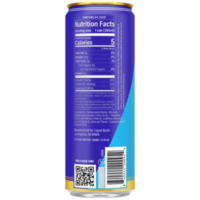 Liquid Death Energy Tropical Terror 12fz - 12 FZ - Image 2