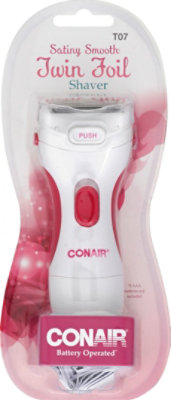 Ladies Wet/dry Shaver White - EA - Image 2