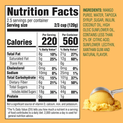 Dole Dessert Whip Mango - 14 OZ - Image 5