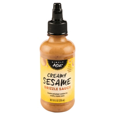 Simply Asia Drizzle Sauce Creamy Sesame - 8 FZ - Image 1