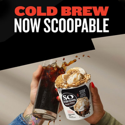 So Delicious Ice Cream Stok Coldbrew Plant Based - 16 OZ - Image 3