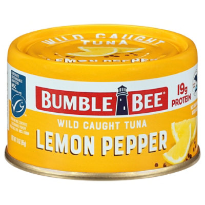 Bumble Bee Chunk Light Tuna Lemon Pepper - 3 OZ