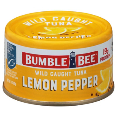 Bumble Bee Chunk Light Tuna Lemon Pepper - 3 OZ - Image 1