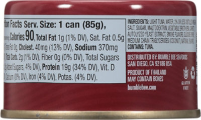 Bumble Bee Msc Hickory Smoke Tuna 16/3oz Can Ea - 3 OZ - Image 5