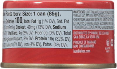 Bumble Bee Msc Sweet Heat Tuna 16/3oz Can Ea - 3 OZ - Image 5