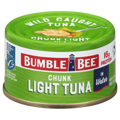 Bumble Bee Msc Light Tuna In Water 16/3oz Can Ea - 3 OZ - Image 2