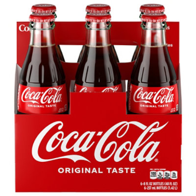 Coca Cola Classic Cane Sugar 6-8fz - 6-8 FZ - Image 1