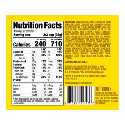 Kelloggs Icecream Ego Chocolatey Chip Wafflez - 14 FZ - Image 4