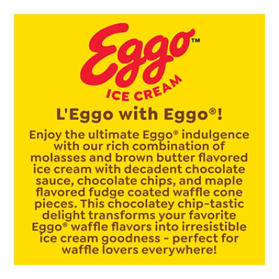 Eggo Chocolatey Chip Ice Cream - 14 Fl. Oz. - Image 3