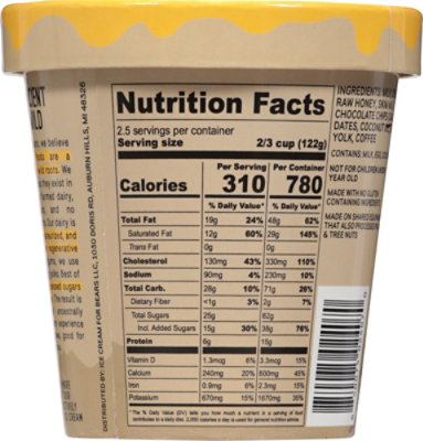Ice Cream For Bears Coffee Chip - 14 FZ - Image 5