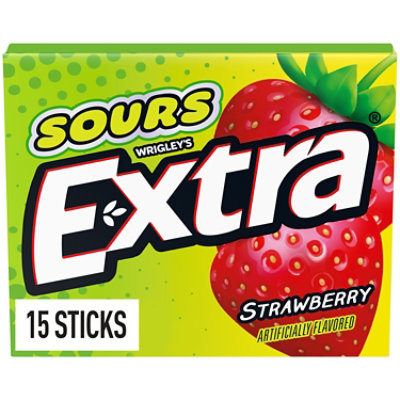 Extra Sours Strawberry 15 Stick - EA - Image 1