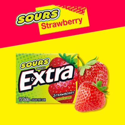 Extra Sours Strawberry 15 Stick - EA - Image 3