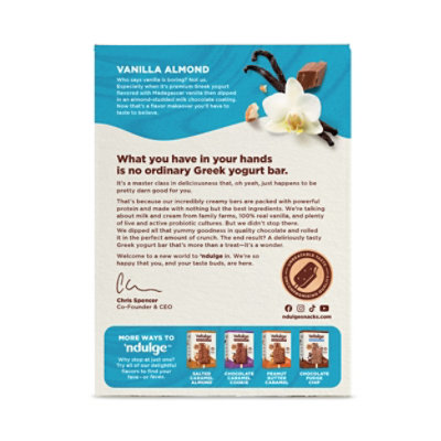 Ndulge Yogurt Bar Vanilla Almond - 9 FZ - Image 7