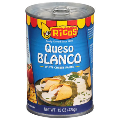Ricos Products, Queso Blanco White Cheese Sauce, 15oz - 15 OZ - Image 3