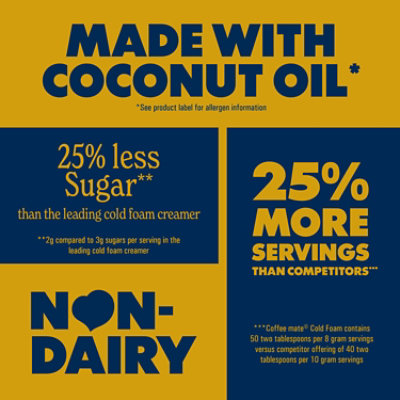 Nestle Coffee Mate Cold Foam Creamer Butter Beer 14oz - 14 OZ - Image 2