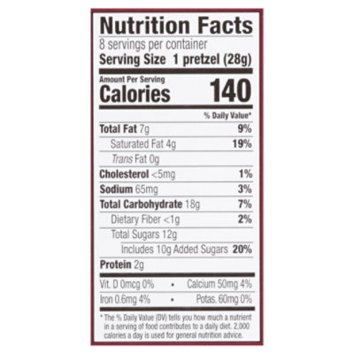 Delallo Pretzel Chocolate 8oz - 8 OZ - Image 3