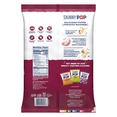 Skinnypop Roasted Garlic Butter 4.4oz - 4.4 OZ - Image 2