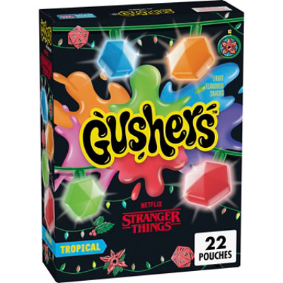 Gushers Tropical Fruit Flavored Snacks 22 Count .44 Ounce - 22 CT - Image 3