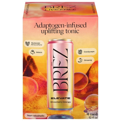 Brez Elevate Strawberry Mango 4-12fz - 4-12 FZ - Image 1