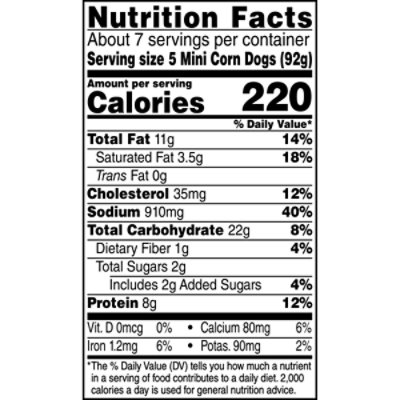 State Fair Cheddar & Jalapeno Mini Corn Dogs 23.76 Oz - 23.76 OZ - Image 4