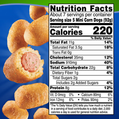 State Fair Cheddar & Jalapeno Mini Corn Dogs 23.76 Oz - 23.76 OZ - Image 3