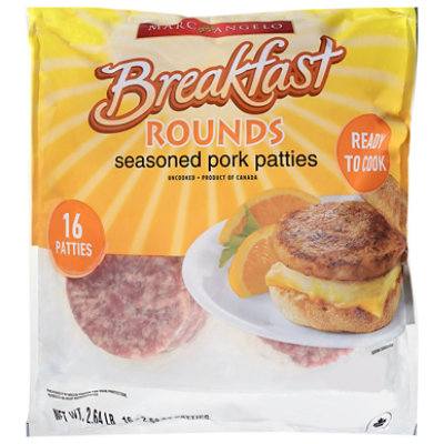 Marcangelo Breakfast Pork Sausage Rounds 42.33 Oz - 42.33 OZ - Image 1