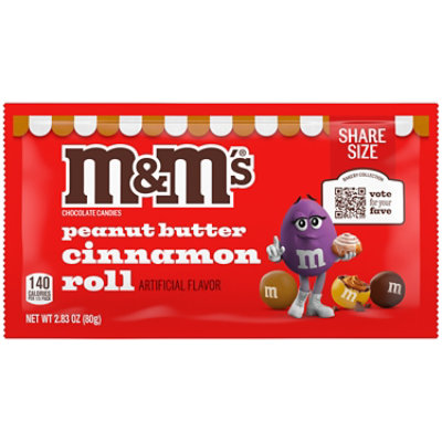 M&m's Peanut Butter Cinnamon Roll Share Size 2.83 Ounces - EA - Image 1