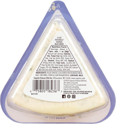 Treasure Cave Smoked Blue Cheese - 4.40 OZ - Image 5