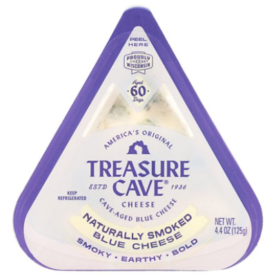 Treasure Cave Smoked Blue Cheese - 4.40 OZ - Image 1