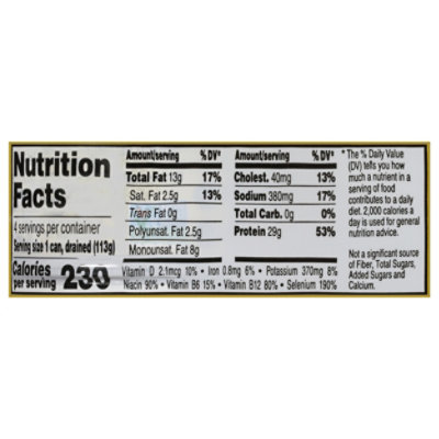 Starkist 4pk 4.5oz Solid Yellowfin In Evoo - 18 OZ - Image 3