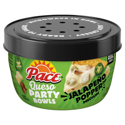 Pace Jalapeno Popper Dip Cheese Dip 11 Oz - 11 OZ