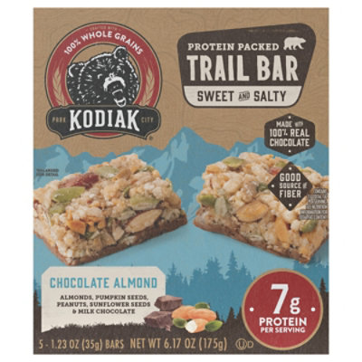 Kodiak Protein-packed Chocolate Almond Trail Bars - 5 CT - Image 2