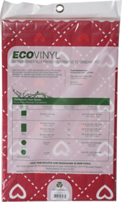 Kane Home Ecovinyl Red Tablecloth - Each - Image 3