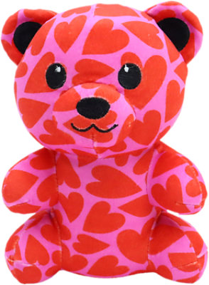 Signature Select Gummy Bear Plush Hearts - Each - Image 1