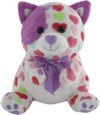 Signature Select  Heart Print Kitty 12 Inch - Each - Image 1