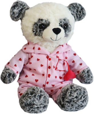 Signature SELECT Valentine Panda Pajamas Plush - Each - Image 1